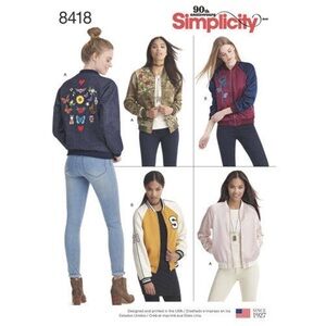Simplicity 8418 Uncut Sewing Pattern